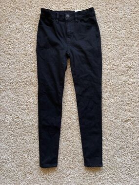 American Eagle The Dream Jean Hi Rise Jegging Black 0 Short NWT